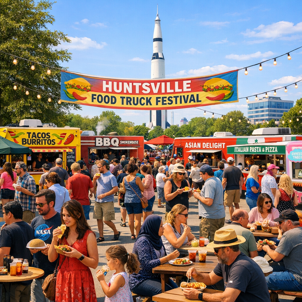 Exploring Huntsville’s Vibrant Food Truck Scene